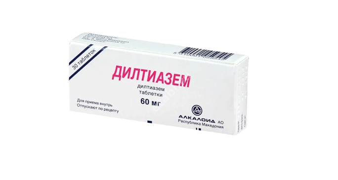 ДИЛТИАЗЕМ табл. 60мг N30 (АЛКАЛОИД, РЕСПУБЛИКА МАКЕДОНИЯ)