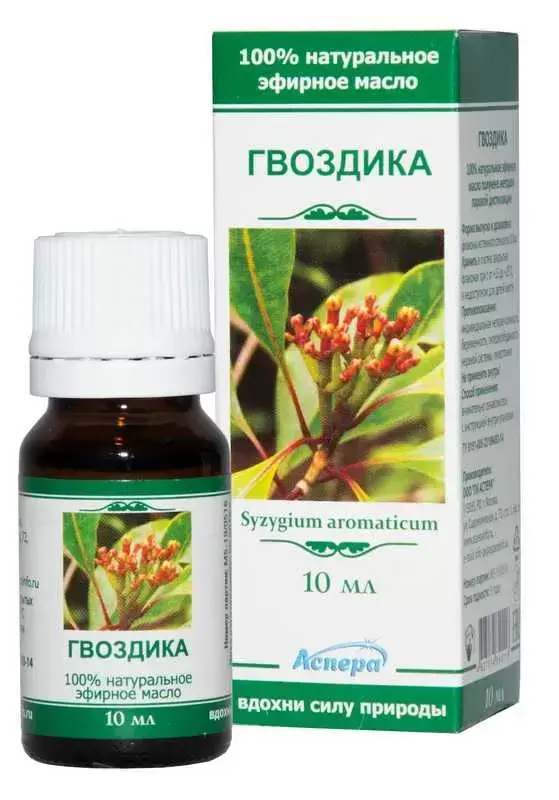 МАСЛО ЭФИРНОЕ Гвоздика 10мл (Аспера ПК, РФ)