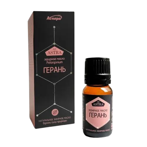 МАСЛО ЭФИРНОЕ Герань 10мл (Аспера ПК, РФ)