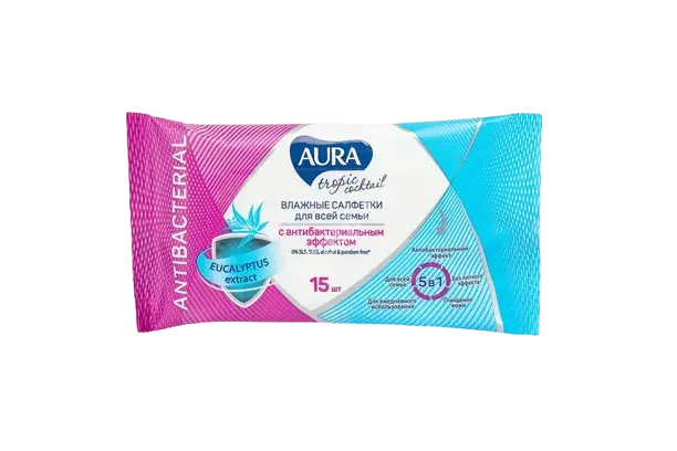 САЛФЕТКИ ВЛАЖНЫЕ N15 (КОТТОН КЛАБ, РФ/КИТАЙ)