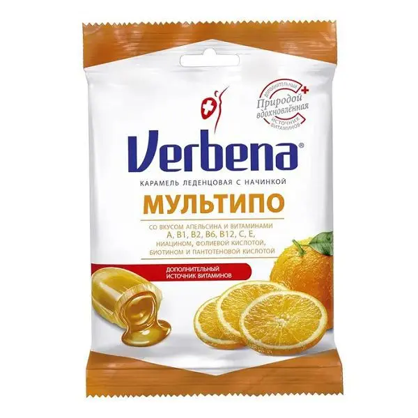 ВЕРБЕНА карамель 60г Мультипо (АйДиСи, СЛОВЕНИЯ)