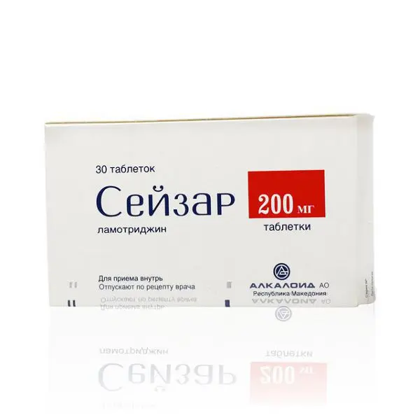 СЕЙЗАР табл. 200мг N30 (АЛКАЛОИД, РЕСПУБЛИКА МАКЕДОНИЯ)