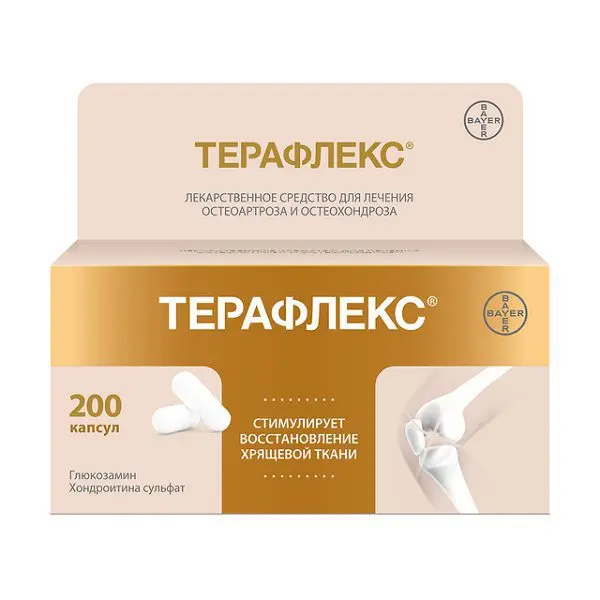 ТЕРАФЛЕКС капс. (банк.) N200 (БАЙЕР, РФ/США)