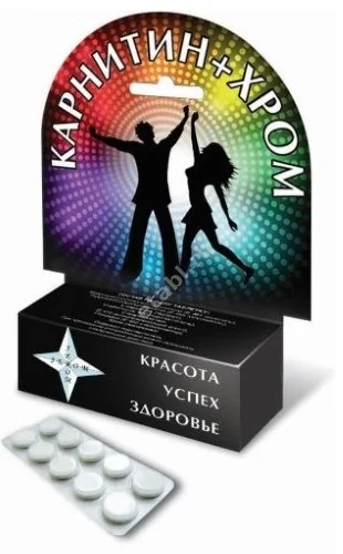 КАРНИТИН+ХРОМ табл. 0.35г N60 (В-Мин, РФ)