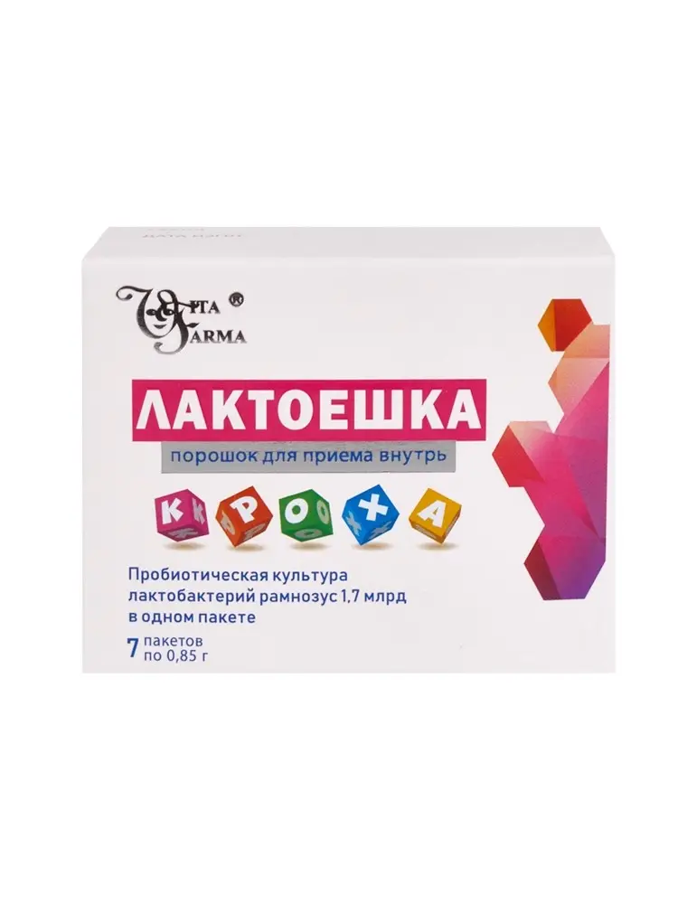 ЛАКТОЕШКА КРОХА пор. (пак.) 0.85г N7 (Витафарма фирма, РФ)