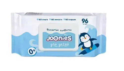 САЛФЕТКИ ВЛАЖНЫЕ ДЕТСКИЕ N96 (Ловулар, КИТАЙ)