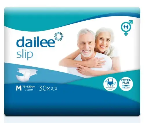 ДЭЙЛИ (DAILEE) Extra Plus подгузники д/взрослых р.M N30 (Драйлок Технолоджис, РФ)