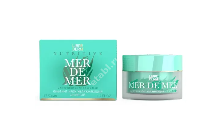 ЛИБРИДЕРМ Mer de mer крем-лифтинг для лица/шеи/декольте увлаж питательный 50мл (Биофармлаб, РФ)