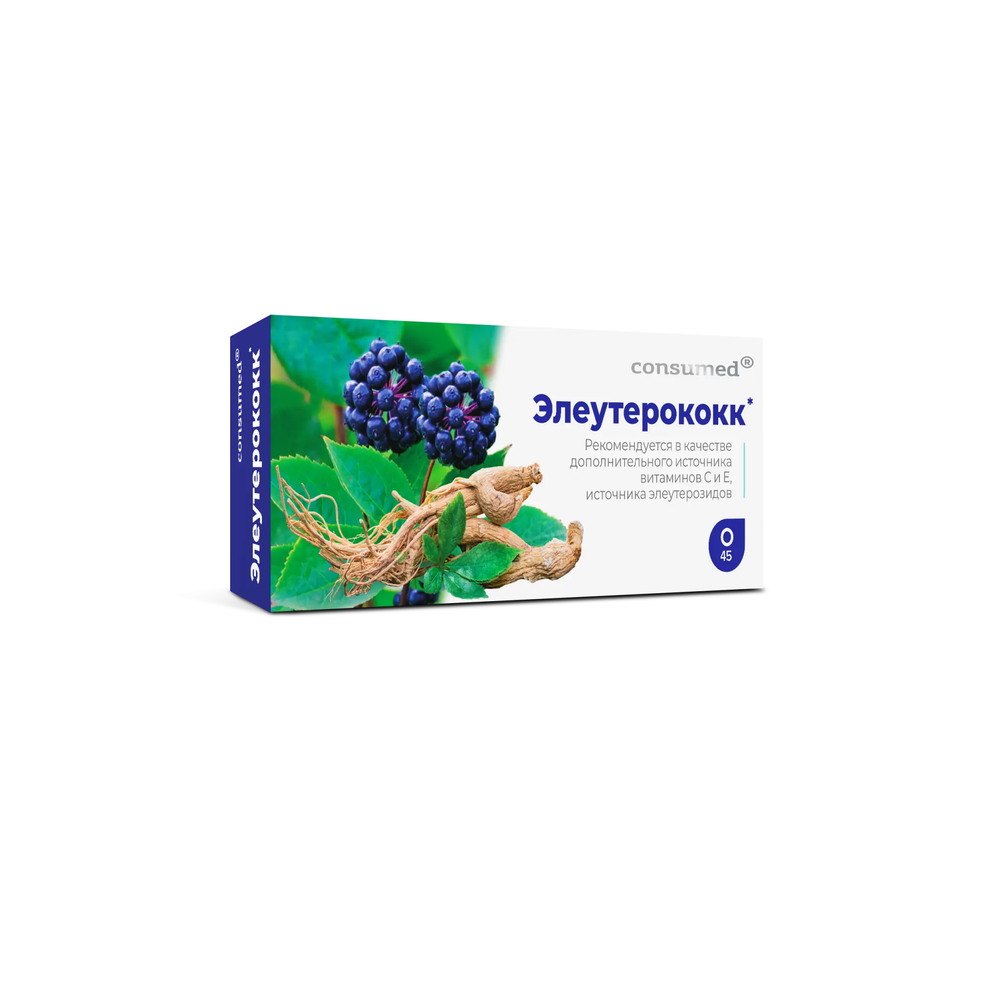 ЭЛЕУТЕРОКОКК Биокор табл. 0.18г N45 (Биокор, РФ)