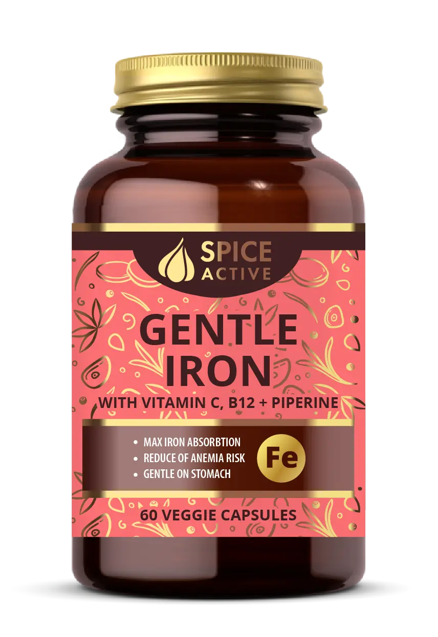 ЖЕЛЕЗО ЛЕГКОДОСТУПНОЕ Спайс Актив (Spice Active) капс. 0.27г N60 (Фарминтегро, РФ)