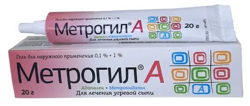 МЕТРОГИЛ А гель д/наруж. прим 0.1%+1% - 20г N1 (Юник Фармасьютикал Лабораториз, ИНДИЯ)