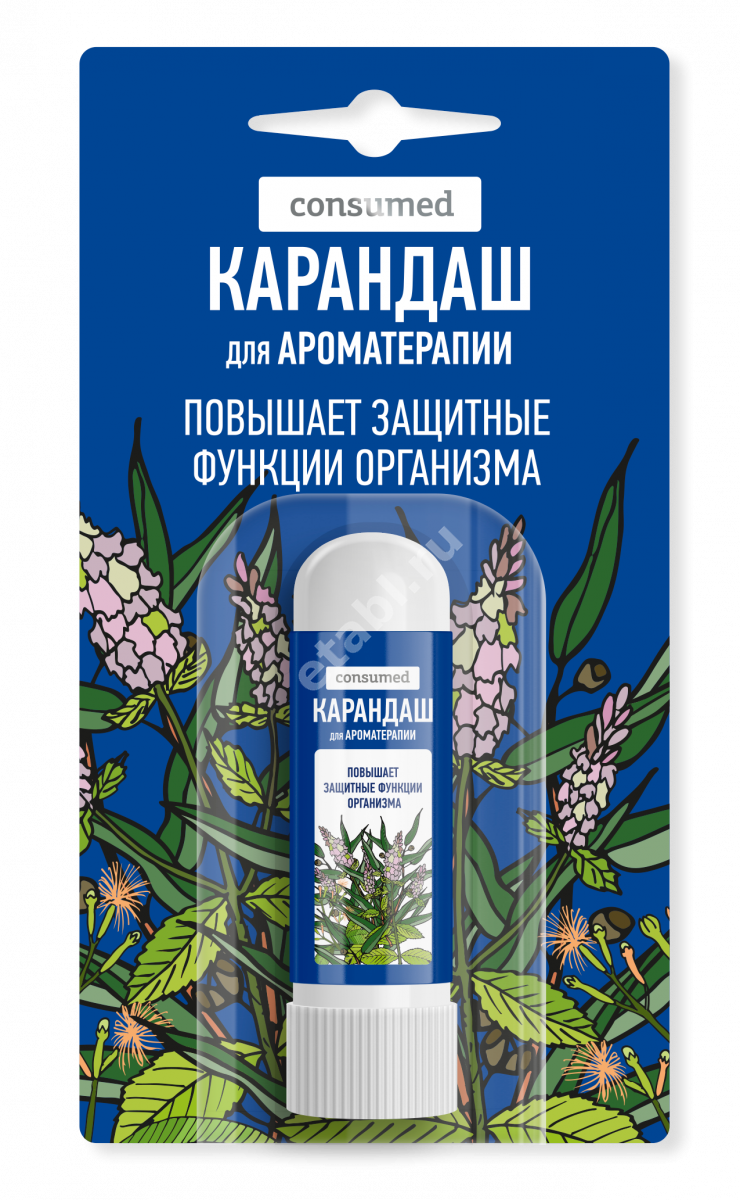 В СЕЗОН ПРОСТУД Консумед карандаш-ингалятор 1.3г (Аспера ПК, РФ)