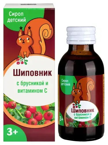 ШИПОВНИКА СИРОП Детский (фл.) 100мл N1 (Биоинвентика, РФ)