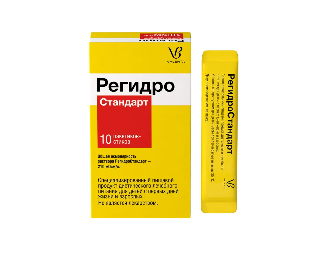 РЕГИДРОСТАНДАРТ пор. д/р-ра внутр. (пак.) 4.36г N10 (ВАЛЕНТА, РФ/ИТАЛИЯ)