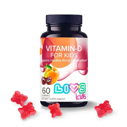 ВИТАМИН Д3 Ливс (Livs) для детей 3+ пастилки мармеладн. жев. 2.5г N60 Вишня/Персик (Мая Фуд Индастри, РФ)