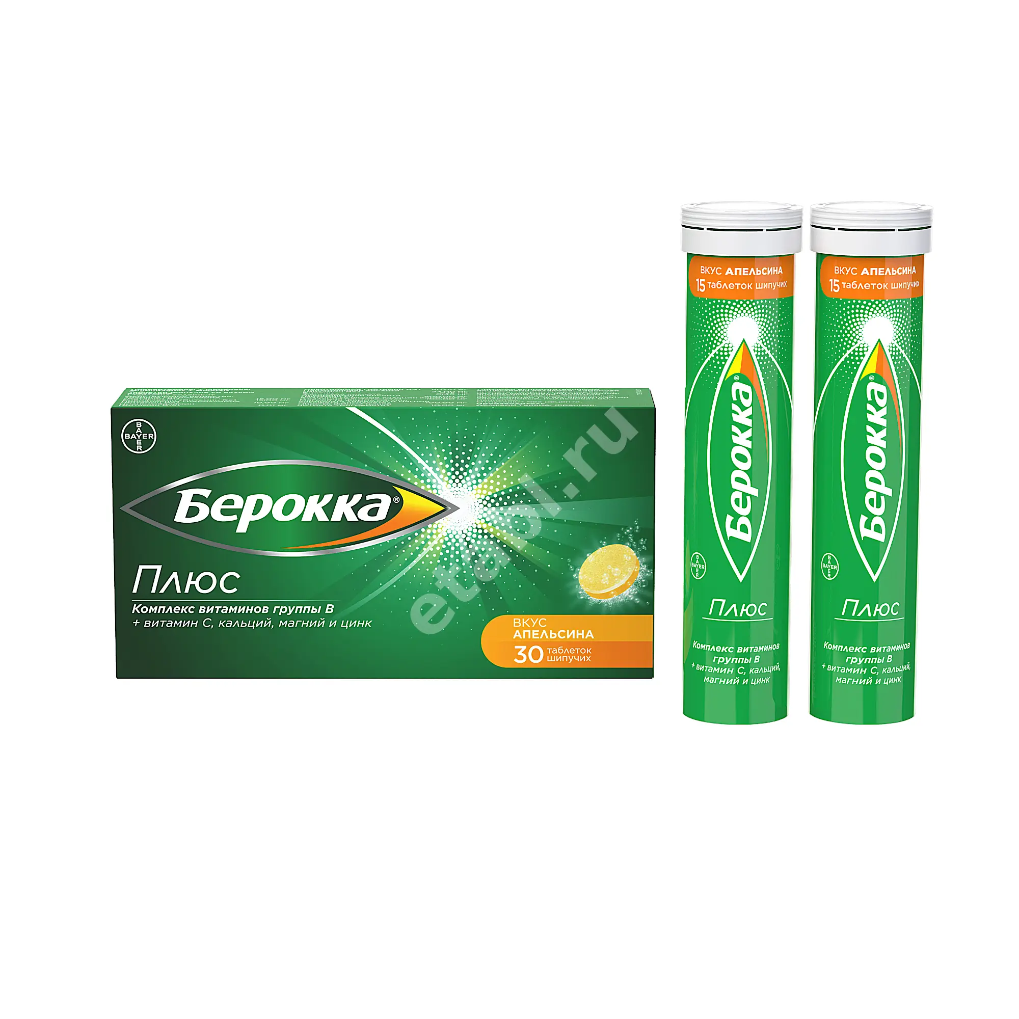 БЕРОККА ПЛЮС табл. шип. N30 (БАЙЕР, ФРАНЦИЯ)