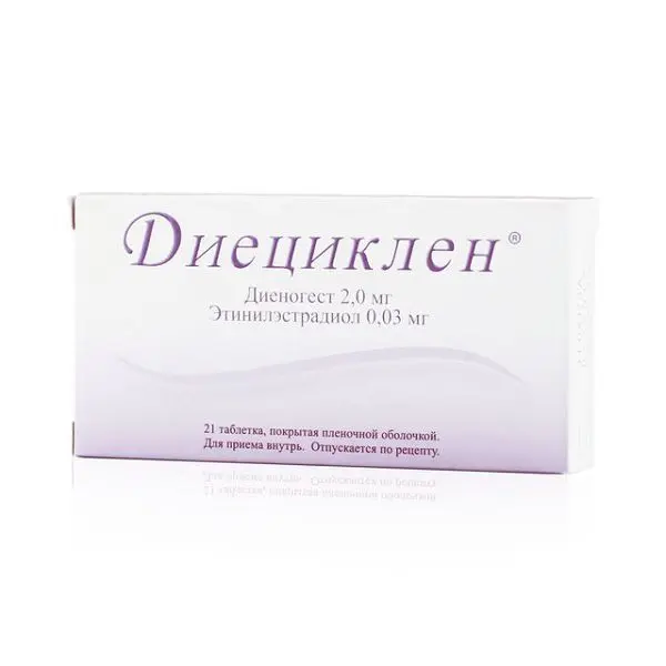 ДИЕЦИКЛЕН табл. п.п.о. N21 (Софарма, ИСПАНИЯ)
