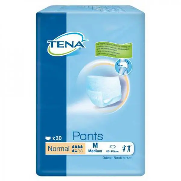 ТЕНА Pants трусы при недержании Normal 5.5кап. р.M 80-110см N30 (Эссити Хайджин энд Хелс, РФ/ПОЛЬША)