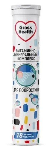 ВМК Гроссхелс (GrossHealth) для подростков табл. шип. N18 (Малкнут НП ЗАО, РФ)