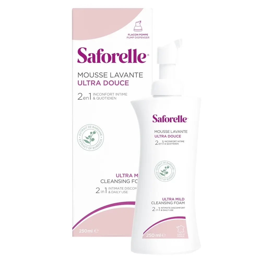 САФОРЕЛЬ пенка для интимной гигиены ультра мягкая 250мл (БИОКОДЕКС, ФРАНЦИЯ)