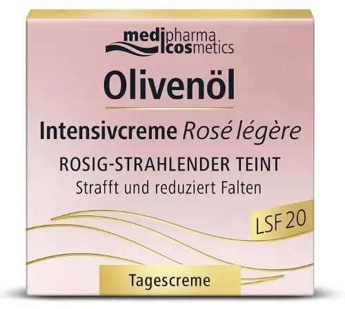 МЕДИФАРМА КОСМЕТИКС Olivenol крем для лица дневной Интенсив Роза SPF20 50мл (ДОКТОР ТАЙСС НАТУРВАРЕН, ГЕРМАНИЯ)