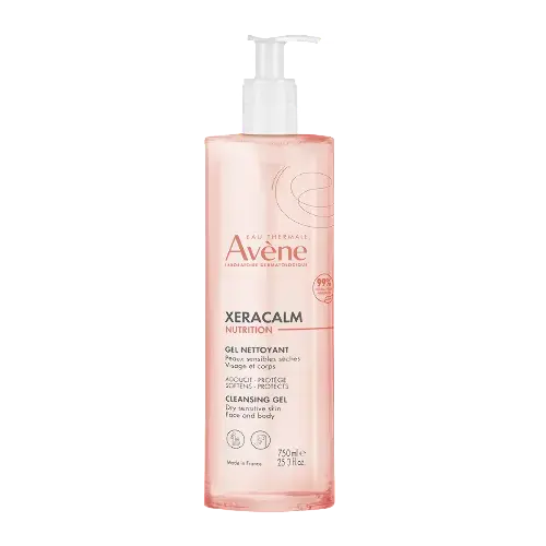АВЕН (AVENE) Ксеракалм Nutrition гель очищающий питательный/легкий 750мл (ПЬЕР ФАБР, ФРАНЦИЯ)