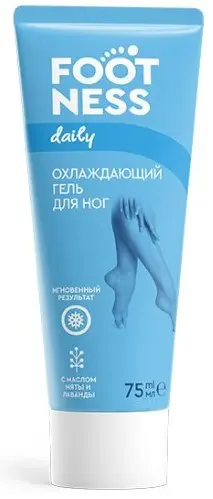 ФУТНЕСС (FOOTNESS) гель для ног охлажд 75г (Лавена, БОЛГАРИЯ)