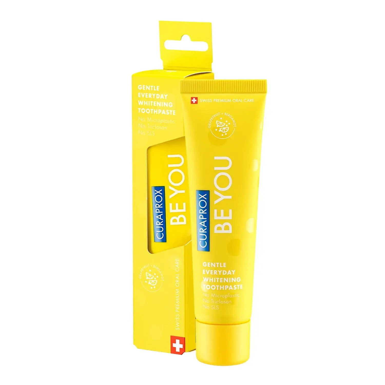 КУРАПРОКС Be You зубная паста отбеливающая 60мл Грейпфрут/бергамот (Кураден Интернешнл, ШВЕЙЦАРИЯ)