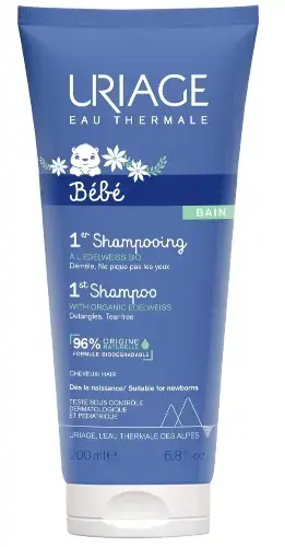 УРЬЯЖ (URIAGE) Bebe Первый шампунь 200мл (Лаборатории Урьяж, ФРАНЦИЯ)