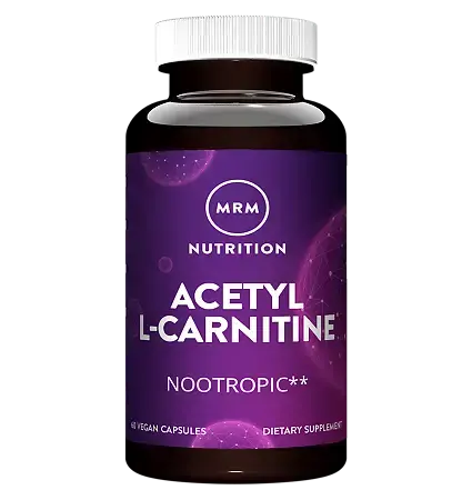 АЦЕТИЛ-L-КАРНИТИН МРМ (MRM) капс. 0.87г N60 (НАУ ФУДС, США)