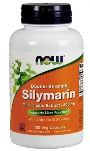 СИЛИМАРИН НАУ (NOW) капс. 0.58г N100 (НАУ ФУДС, США)