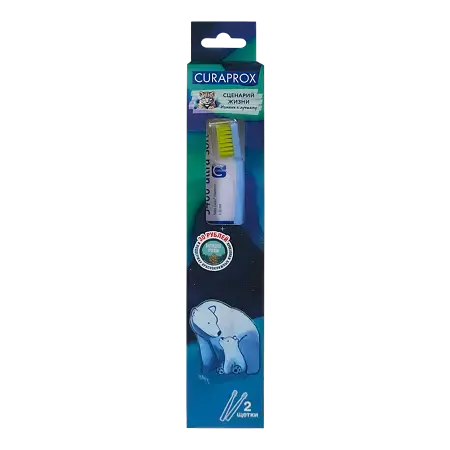 КУРАПРОКС набор зубная щетка (ультрамягкая CS5460 + SC1006 6мм монопучковая) (Кураден Интернешнл, ШВЕЙЦАРИЯ)