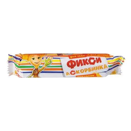 АСКОРБИНКА табл. жев. (крутка) N10 Фиксики (Фарм-Про, РФ)