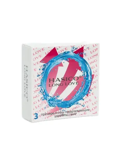 ХАСИКО презервативы N3 Продлевающие (Чайна Тяньджин Рекэйр, КИТАЙ)