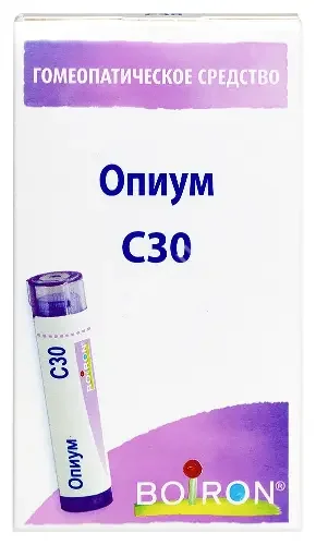 ОПИУМ С30 гран. гомеопат. 4г N1 (Буарон Лаб, ФРАНЦИЯ)