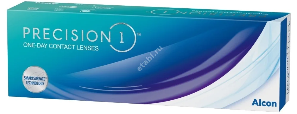 ЛИНЗЫ КОНТАКТНЫЕ Alcon Precision1 30шт традиц 1день дневн б/цв -1.00 8.3 (Алкон Лабораториз, СИНГАПУР)
