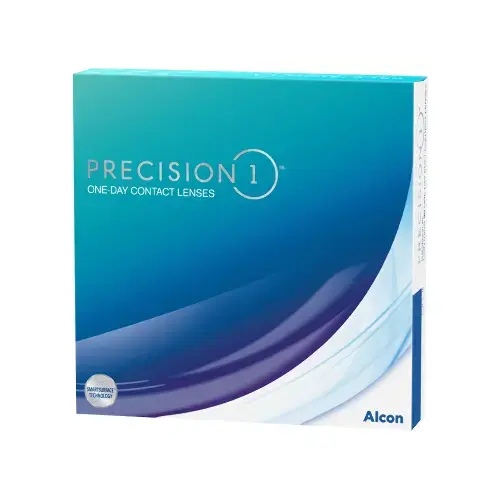 ЛИНЗЫ КОНТАКТНЫЕ Alcon Precision1 90шт традиц 1день дневн б/цв -1.00 8.3 (Алкон Лабораториз, СИНГАПУР)