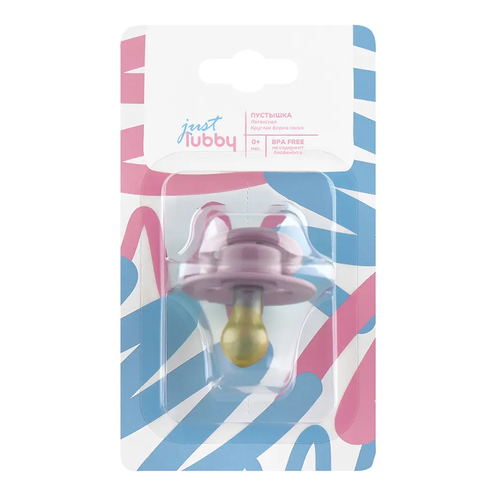 ЛАББИ (Lubby) пустышка латекс 0м+ 23818 (АМТ Трейд, РФ)