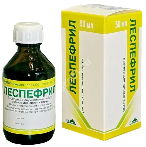 ЛЕСПЕФРИЛ р-р д/внутр. прим. (фл.) 50мл N1 (Вифитех, РФ)