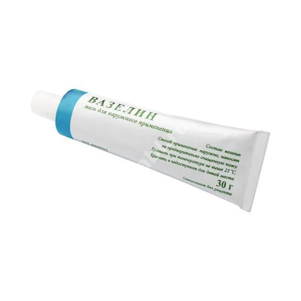 ВАЗЕЛИН МЕДИЦИНСКИЙ мазь (туба) 30г N1 (Тульская Ф.Ф., РФ)