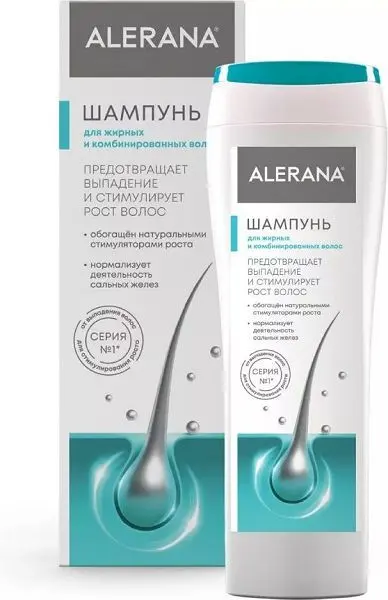 АЛЕРАНА шампунь для жирных и комбинир. волос 250мл (ВЕРТЕКС, РФ)