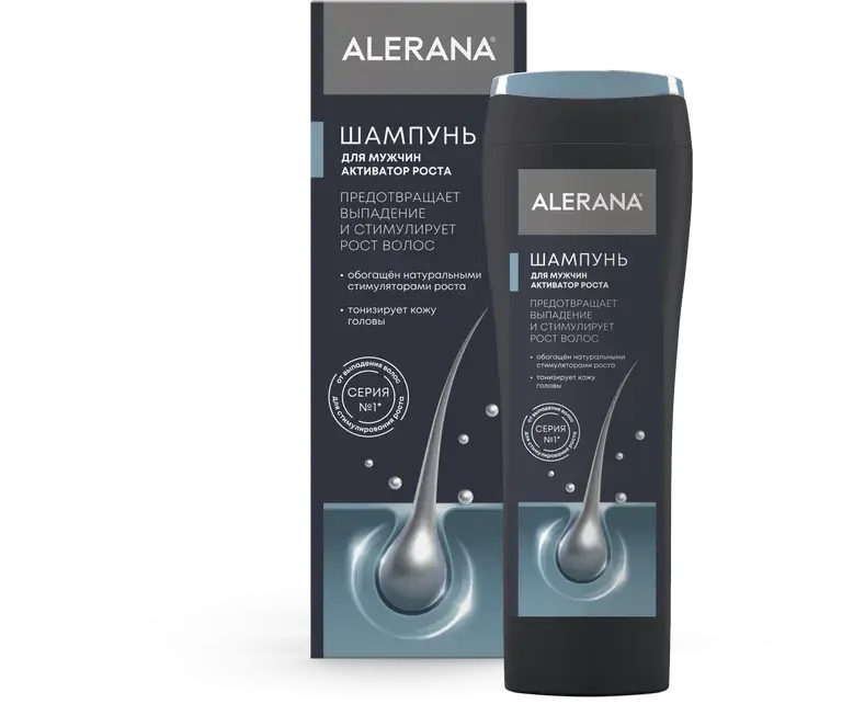 АЛЕРАНА шампунь д/муж Активатор роста 250мл (ВЕРТЕКС, РФ)