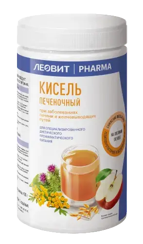 ЛЕОВИТ Фарма кисель печеночный (банк.) 400г (ЛЕОВИТ, РФ)