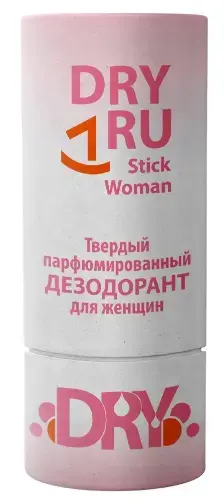 ДРАЙ РУ Стик вуман дезодорант твердый д/жен парфюмированный 55мл (АРНЕСТ, РФ)
