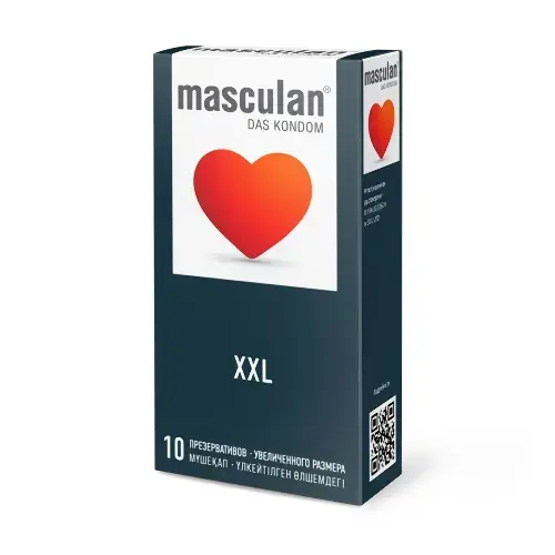 МАСКУЛАН Classic 4 презервативы XXL розовые N10 (М.П.И. Фармацойтика, ГЕРМАНИЯ)