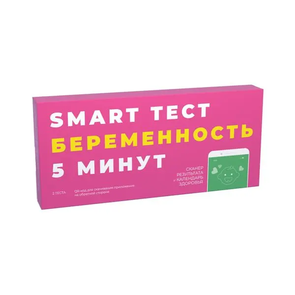 ТЕСТ НА БЕРЕМЕННОСТЬ Смарт тест полоска N2 (Мед-эк, РФ)
