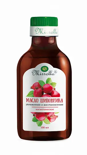 МАСЛО КОСМЕТИЧЕСКОЕ Шиповник 100мл N1 (Мирролла Лаб ООО, РФ)