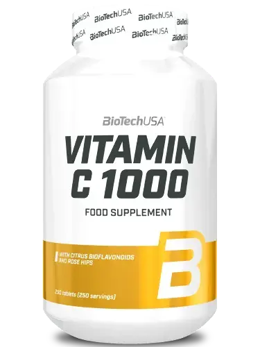 ВИТАМИН С Biotechusa табл. 1.8г N250 (Биотеч ЮСА, ВЕНГРИЯ)