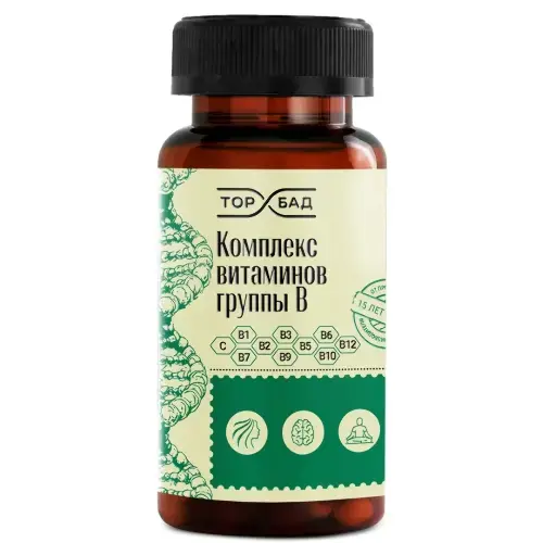ВИТАМИНЫ ГРУППЫ В Торбад капс. 0.38г N60 (Экол, РФ)