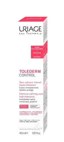 УРЬЯЖ (URIAGE) Толедерм крем успокаив. д/гиперчувств. кожи 40мл (Лаборатории Урьяж, ФРАНЦИЯ)